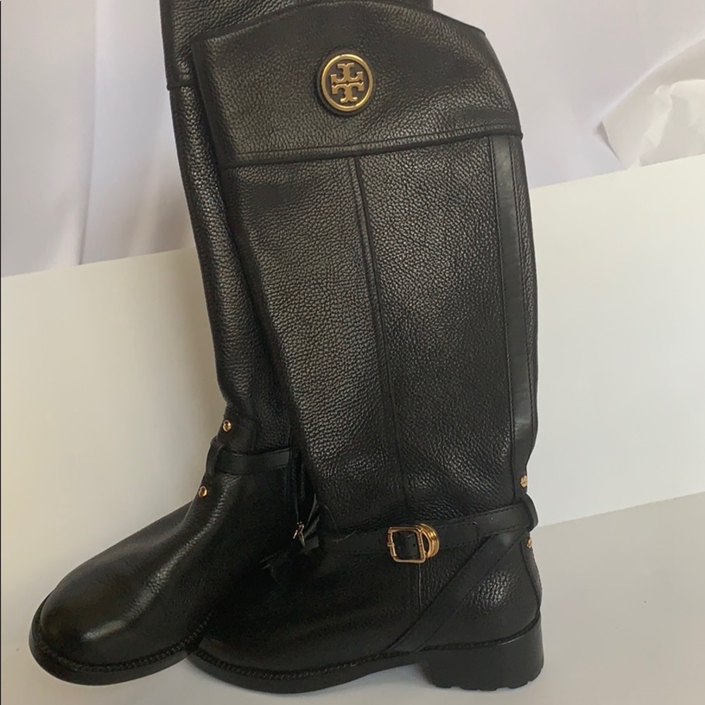 *NWOT* black TORY BURCH tall boots